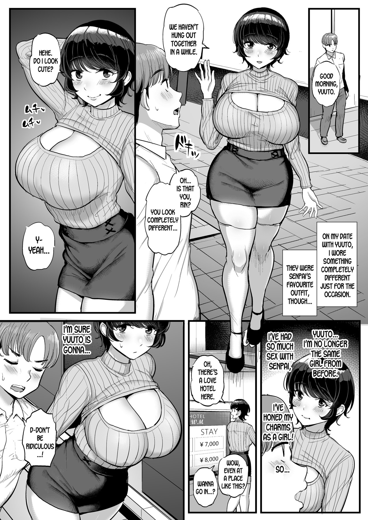 Hentai Manga Comic-My Tomboy Girlfriend Is Being Dyed His Color-Read-37